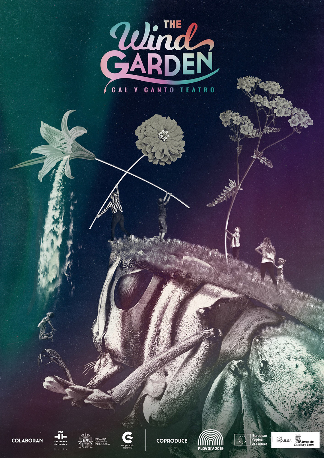 Cartel de "the Wind Garden"